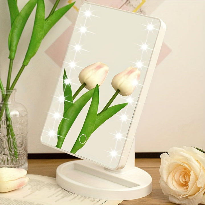 Skanto | GlowPerfect - 16LED Justerbart Sminkespeil