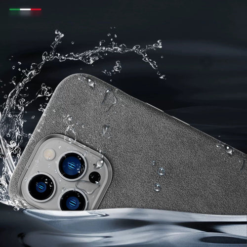 Skanto | Italiensk Alcantara Magnetisk Etui for Iphone