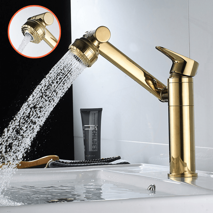 Skanto | FLEXISPOUT – Fleksibel 360° Servantkran med Sprayfunksjon