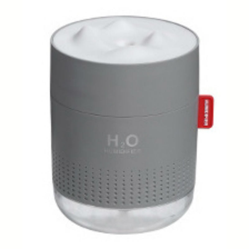 Skanto | USB Ultralyd Stille Luftfukter, med Delikat Spray, To Lystilstander, 500ml Vannbeholder og Anti Tørrbrenning Beskyttelse, for Søvn, Arbeid, Studier og Mer