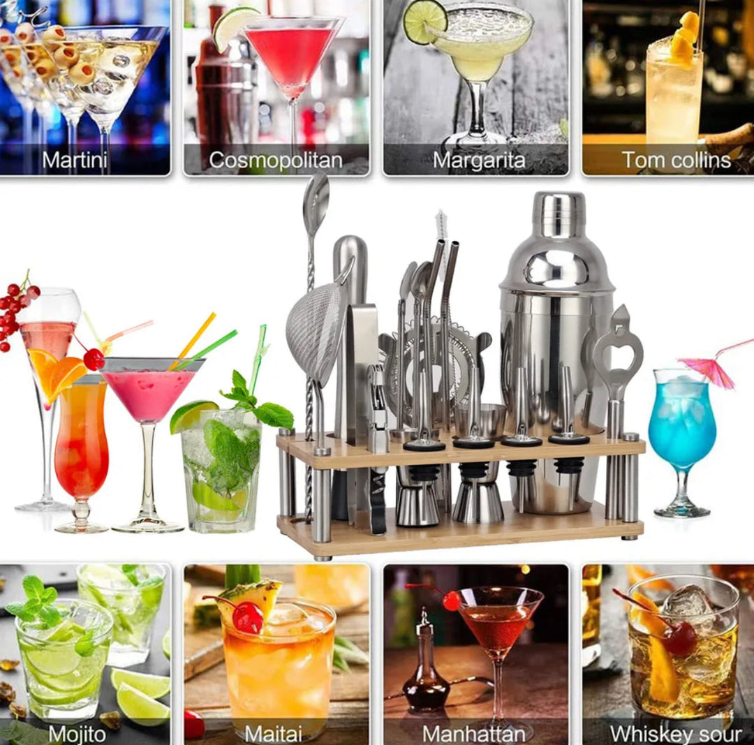 Skanto | 23-delt profesjonell bartender-sett - ShakerPro