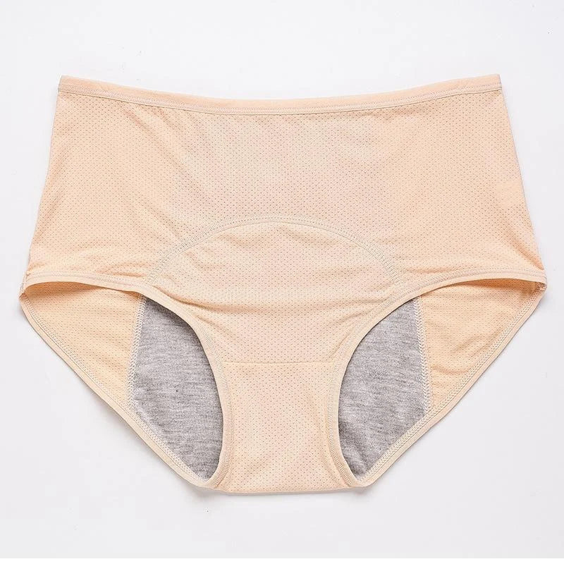 Lekkasje-sikre beskyttelseshorts med høy midje