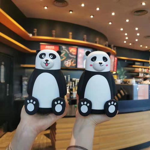 Dame kreativ drikkeflaske i panda-design Skanto