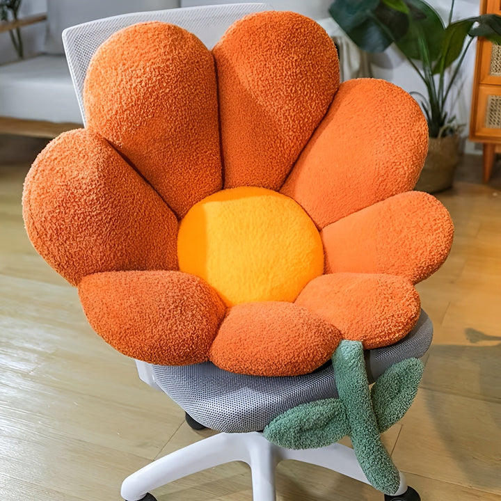 Blomsterpute – Myk og koselig | Dekorativ gulvpute til sofa, soverom og stue