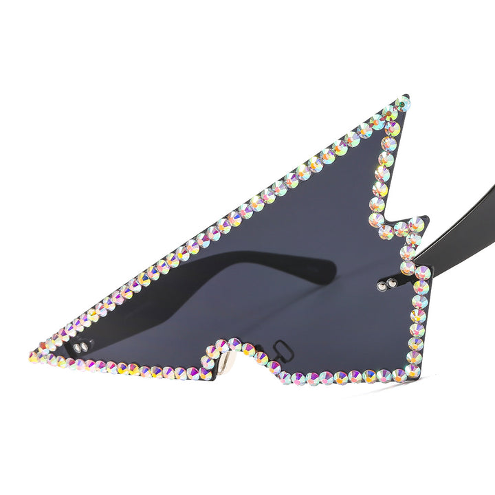Dame ekstravagant formet solbrille Skanto