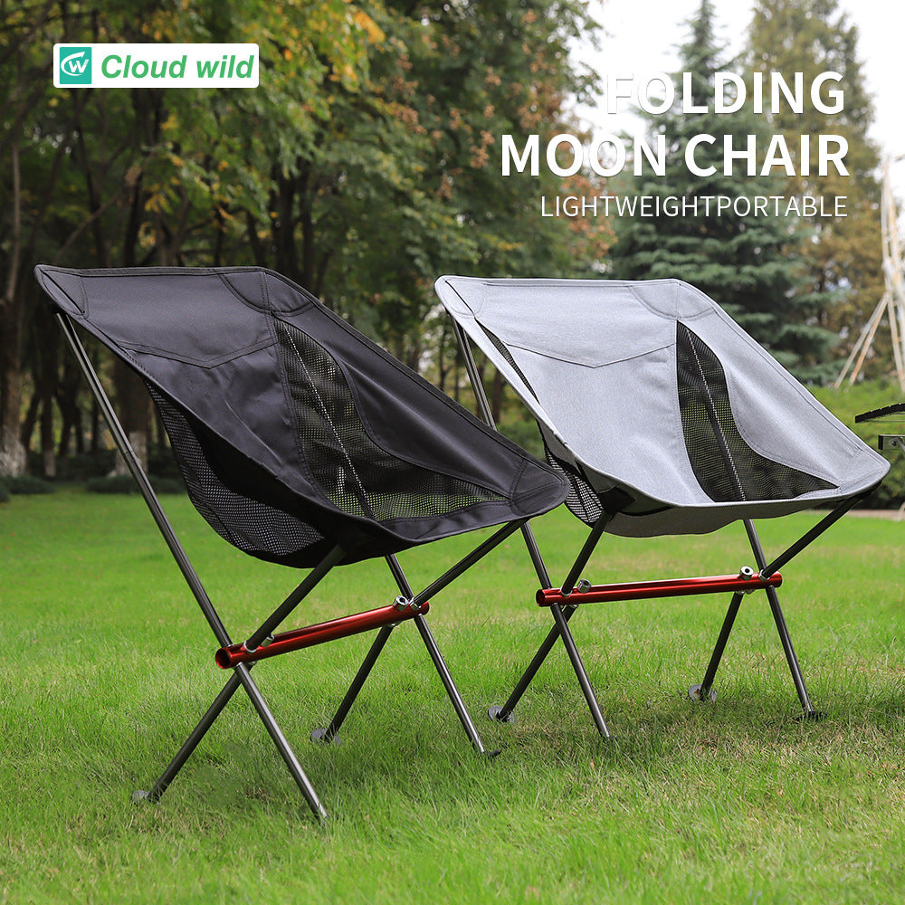 Lett campingstol med stabil aluminiumstruktur fra Skanto