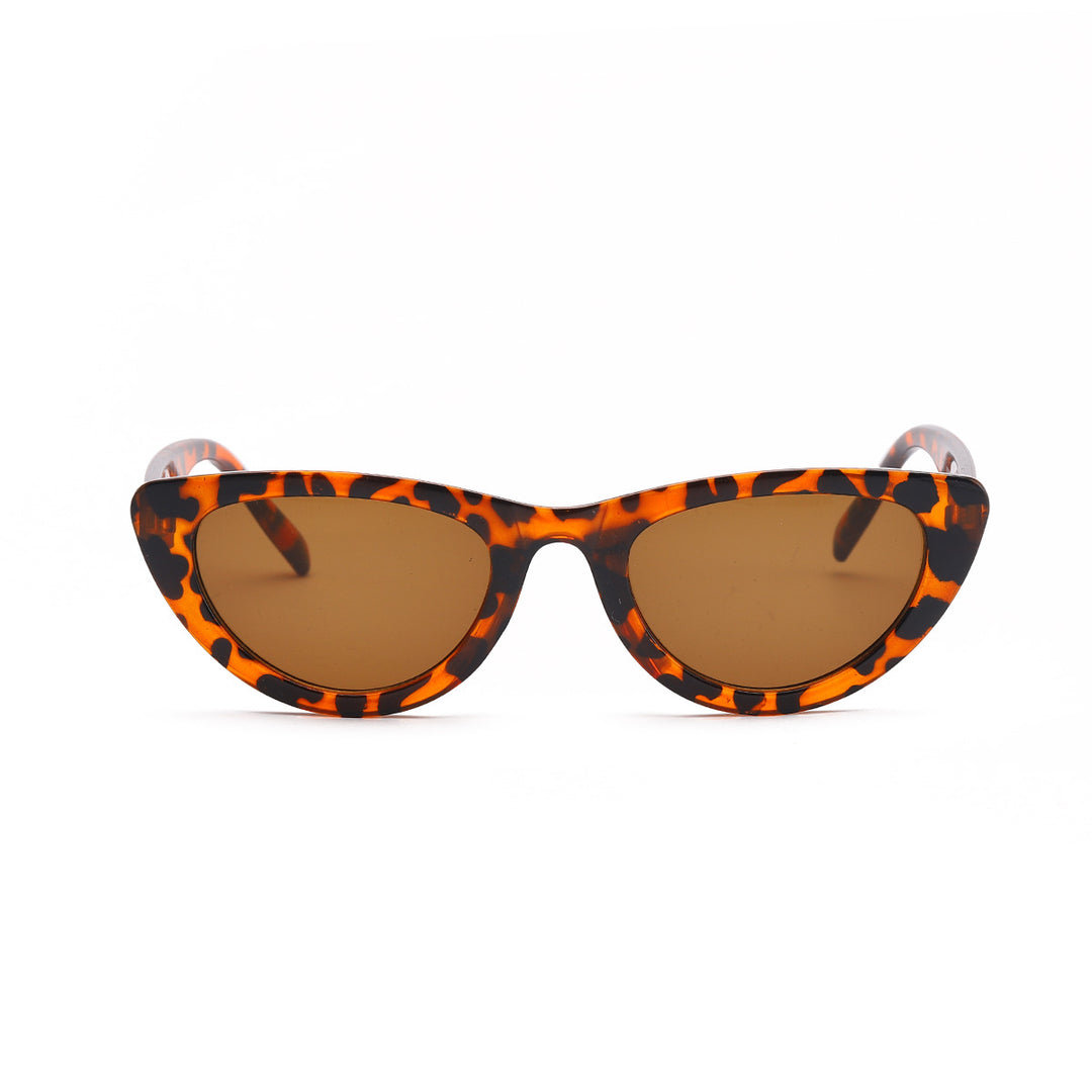 Dame Cat-Eye Solbriller med elegant geometrisk design Skanto