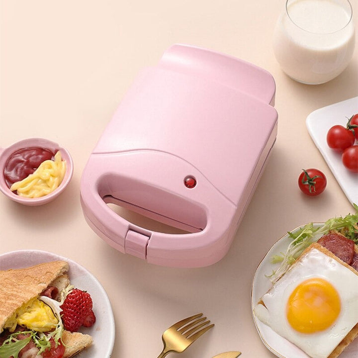 Skanto | 2-i-1 Sandwichmaker & Brødristing | Non-Stick Auto-Tetting Plater for Rask Frokost, Snacks & Enkel Rengjøring
