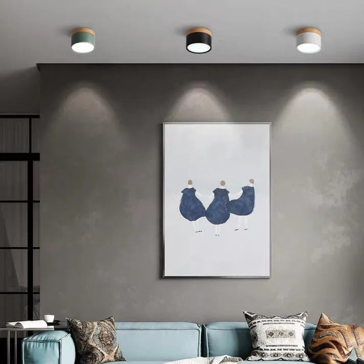 Skanto | Minimalist taklampe med LED-glød
