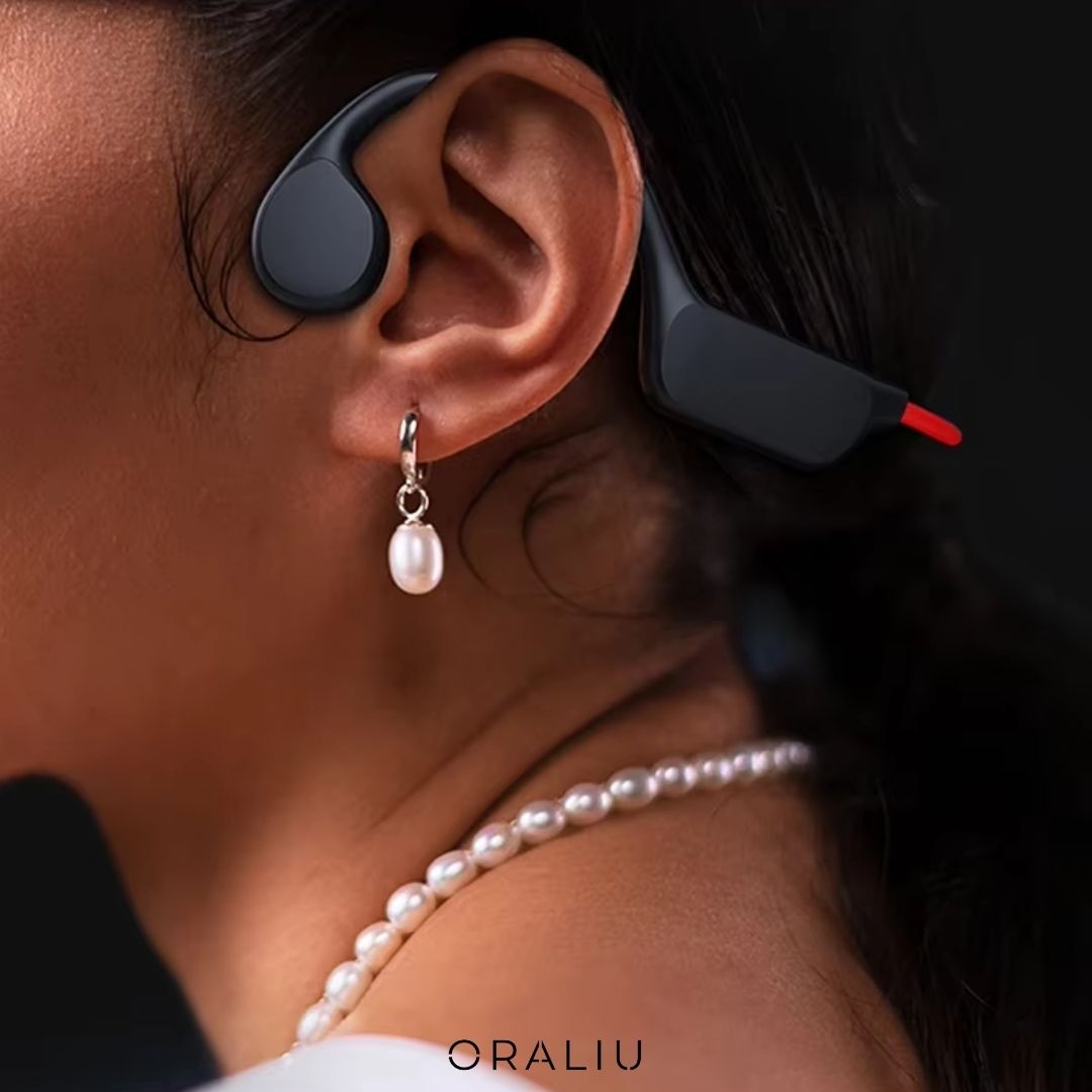 Skanto | Bone Conduction Headphones – Trygge & Trådløse for Løping & Sykling
