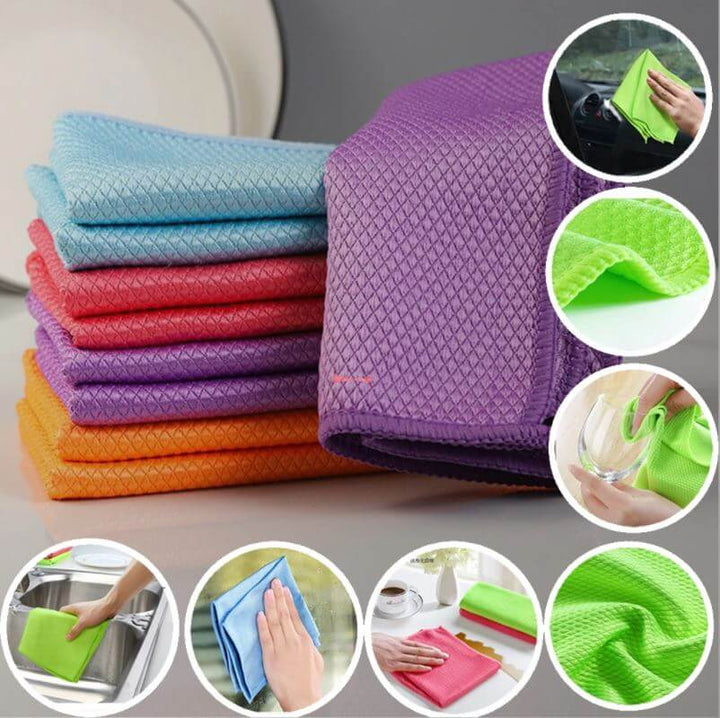 Soft Touch Wonder Cloth – Streak-Free Cleaning of Glass, Mirrors & Stainless Steel | Skanto