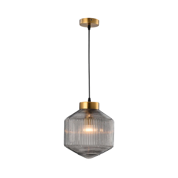 Moderne Trommel Chandelier laget av Glass – Elegant Belysning for Spisestue og Stue | Skanto