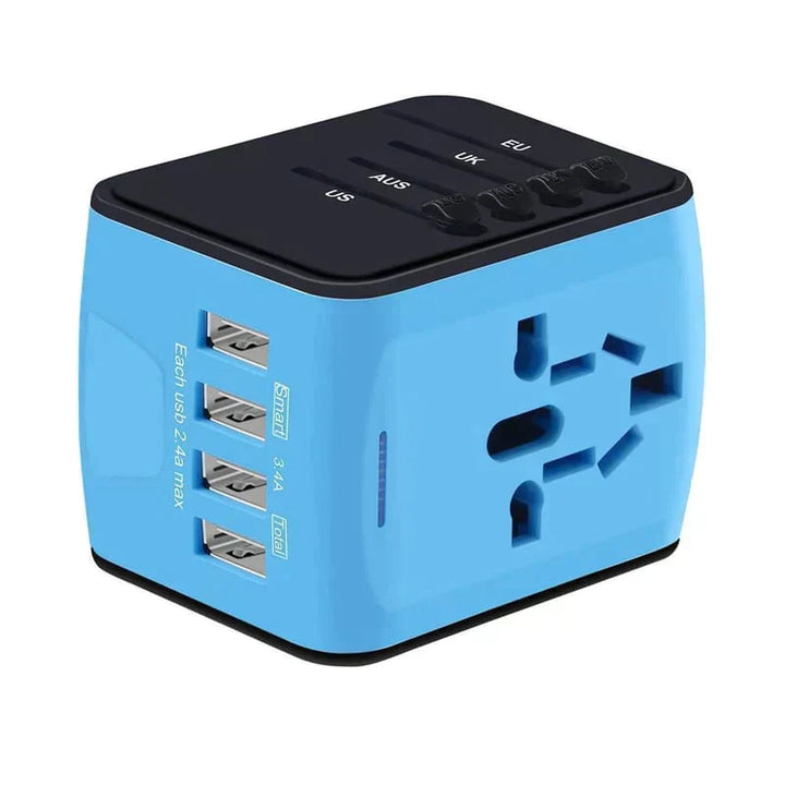 Universell 100V-220V smart reiseadapter spenningsomformer