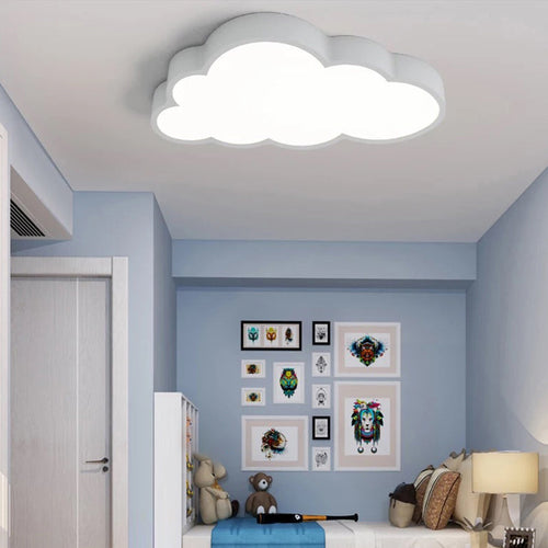 LED-taklampe i sky-design for barnerommet | Energieffektiv belysning | Lekent sky-design for soverommet