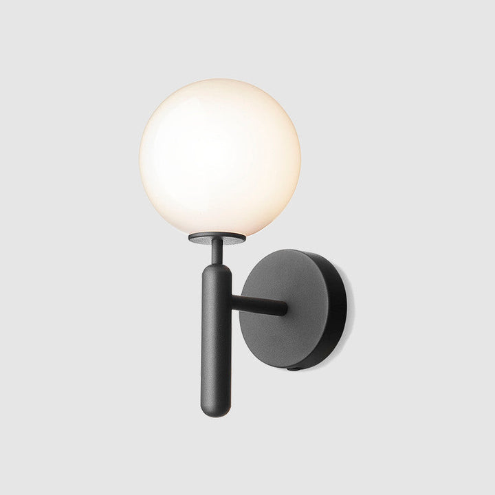 Ball Stairway Wall Light Fixture Glass Single-Bulb Simple Style Wall Sconce Lighting | Skanto