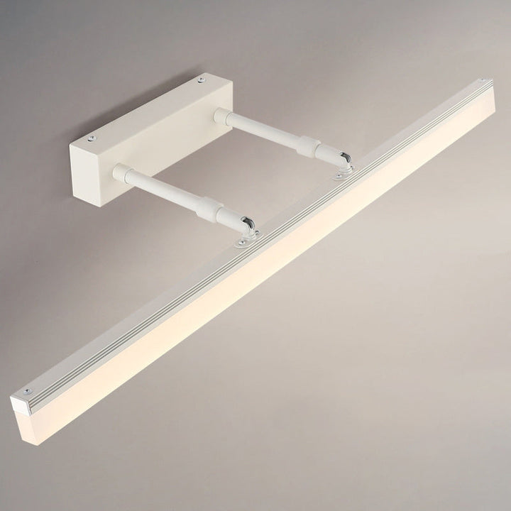 Utfellbar Stang Vanity Vegglampe Minimalistisk Akryl Bad LED Veggmontert Lysinnretning | Skanto