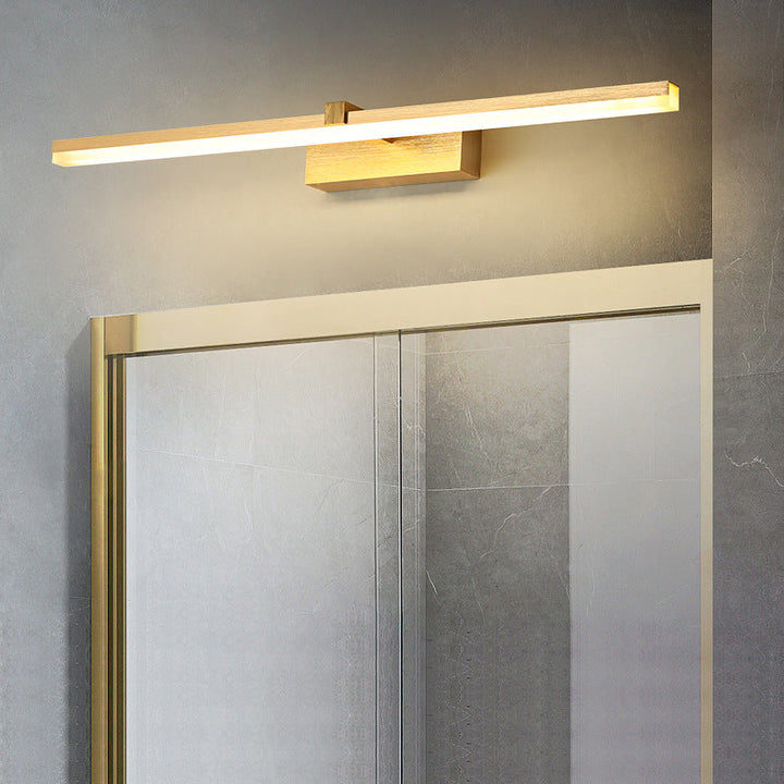 Gull LED-baderomslykt i moderne design