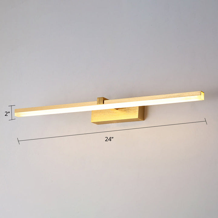 Skanto | Gylden Badlampe LED Moderne Design
