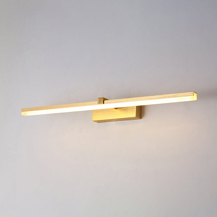 Gull LED-baderomslykt i moderne design