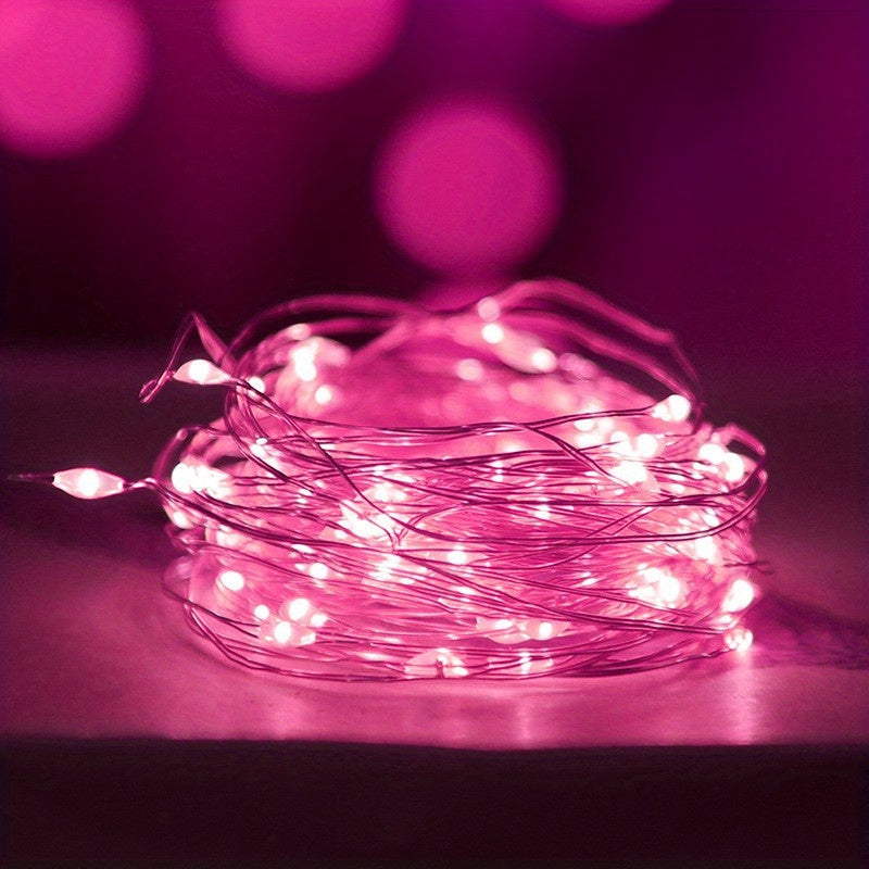 Skanto | Fairy Lights Batteridrevet Kobbertråd Lyskjede