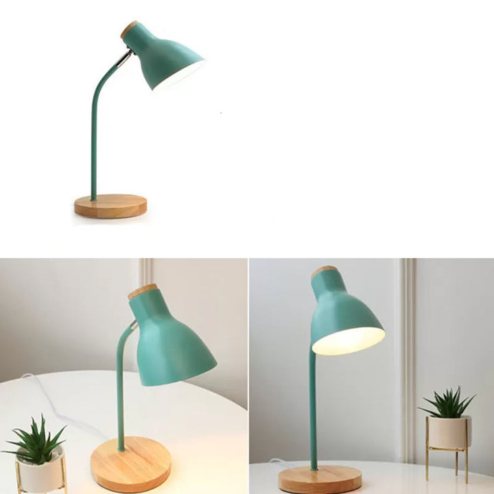 Gledelig Macaron-Tae-lampe for barnerommet – LED-nattbordlampe med leken design og robuste materialer