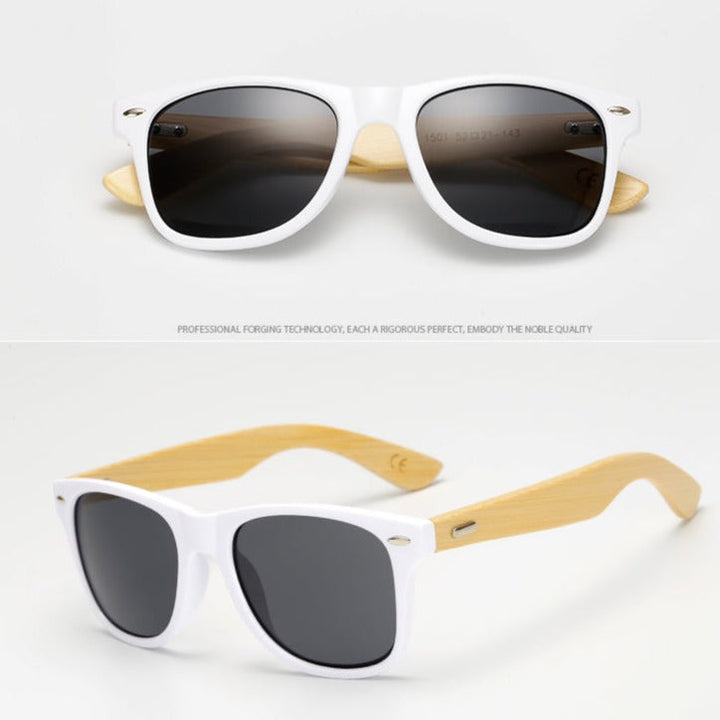 Skanto | Bamboo Retro Tre Solbriller