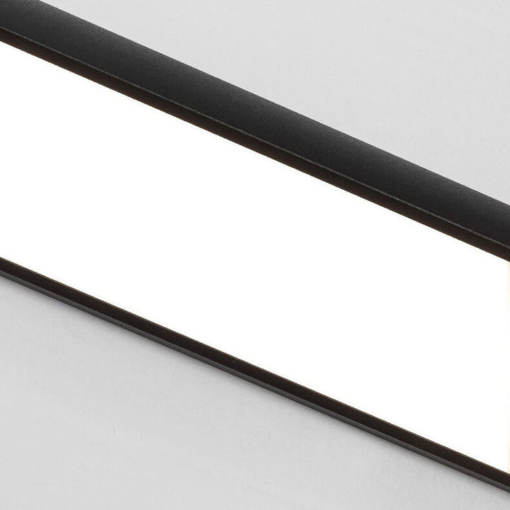 Moderne Utendørs Lang Bar Aluminium Akryl Vanntett LED Vegglampe | Skanto