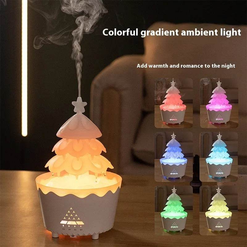 Skanto | 2025 Nytt Design Essensielt Olje Aroma Diffusor Husholdnings Stille Liten Fjernkontroll Fuktighetskrem Passer For Hjem Julgave