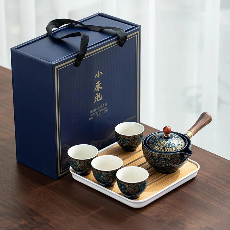 Skanto | Gongfu Tesett laget av porselen - Tidøs eleganse, perfekt te