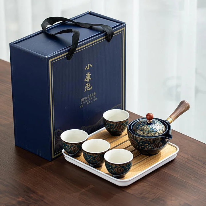Skanto | Gongfu Tesett laget av porselen - Tidøs eleganse, perfekt te