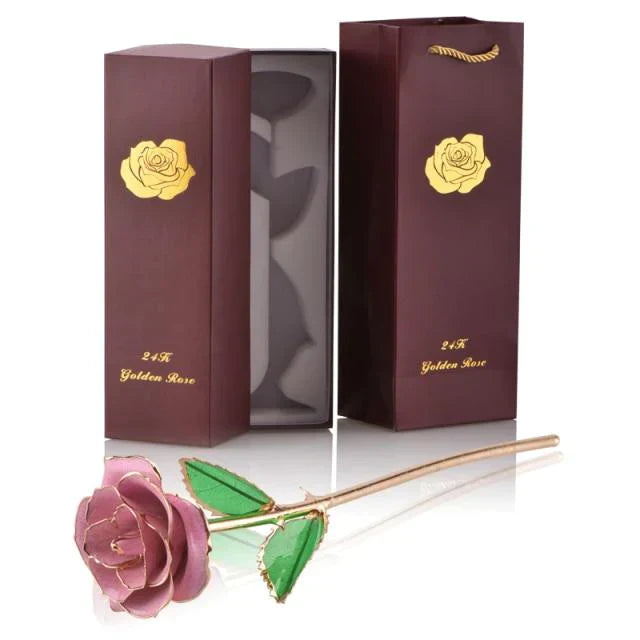Skanto | 24k Gulldyppet Evig Rose