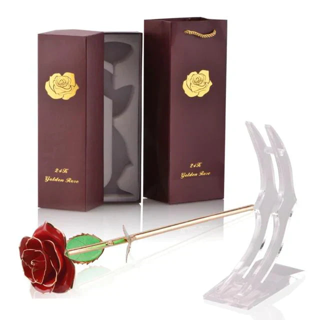 Skanto | 24k Gulldyppet Evig Rose
