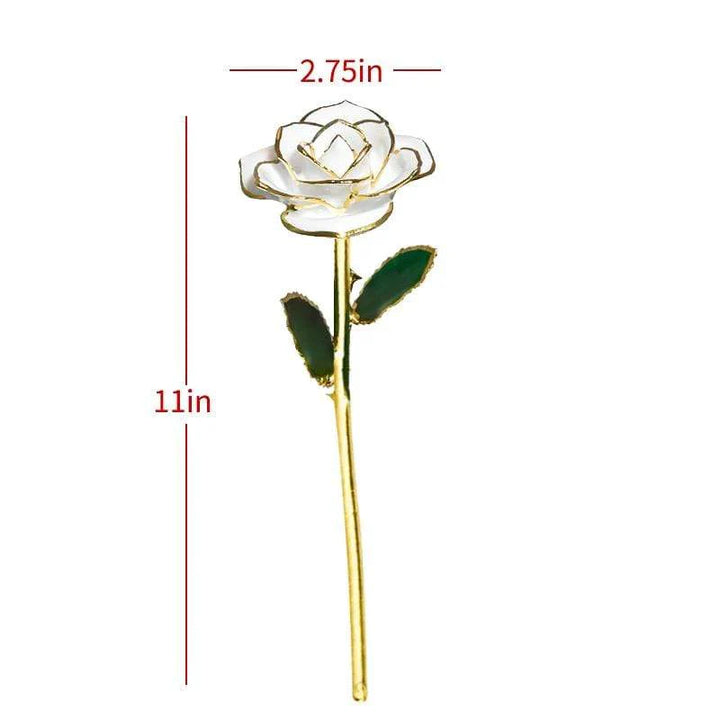 Skanto | 24k Gulldyppet Evig Rose
