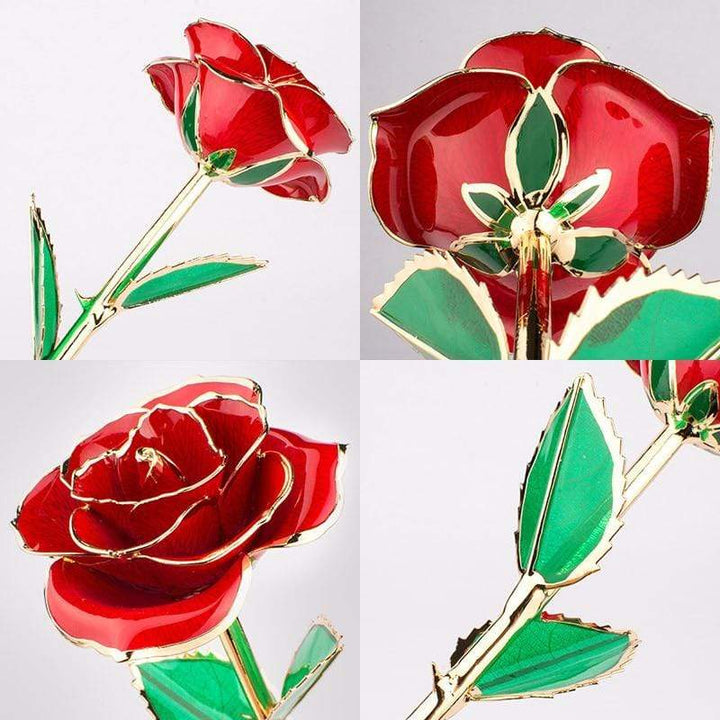 Skanto | 24k Gulldyppet Evig Rose