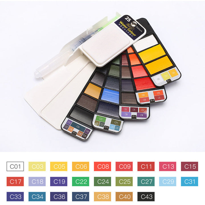 Skanto | Solid Gouache Pigment Palette - la kreativiteten din tale!