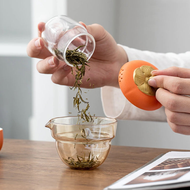 Skanto | Mini Pumpkin Keramikk tekoppsett