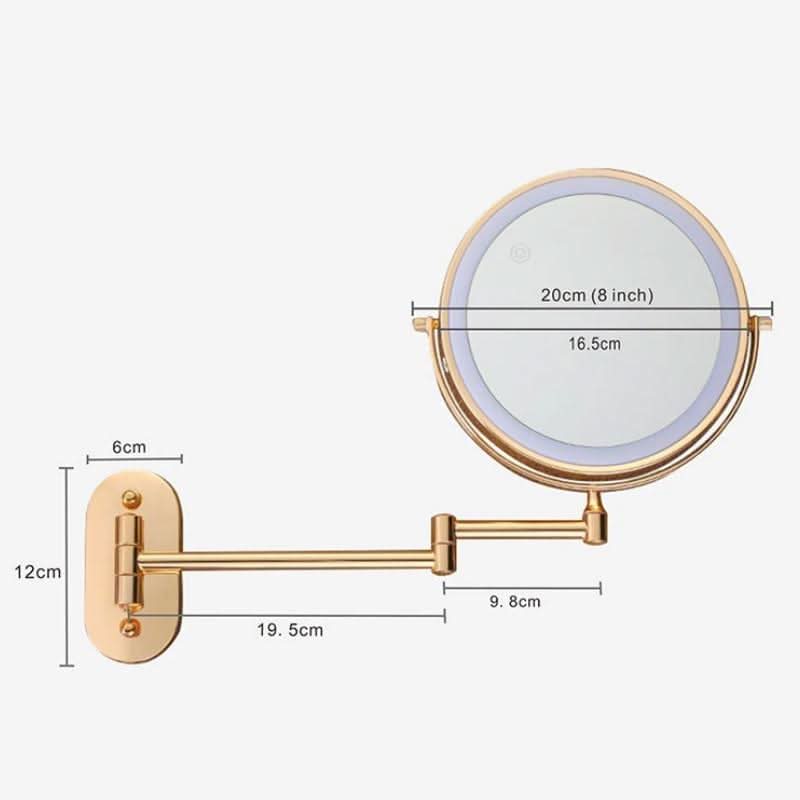 Skanto | LUXMIRROR – Deluxe Golden Makeup Speil