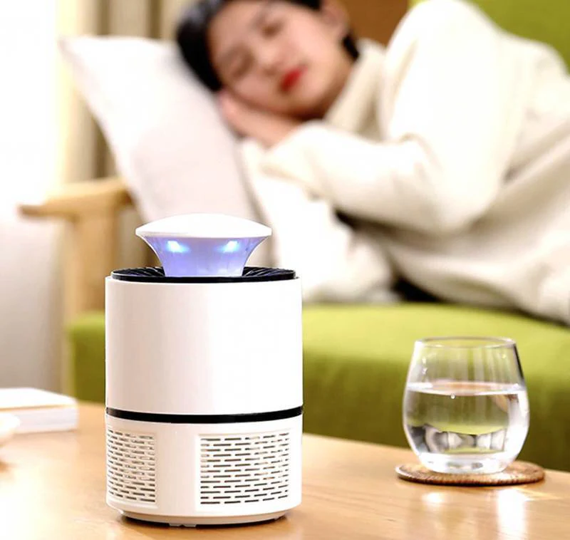 Skanto | StilVang LED Myggfanger – hviskende stille insektfanger med UV-lys for innendørs bruk