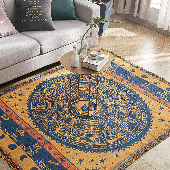 Bohemske strikkede kaster for sofasmykke | Skanto