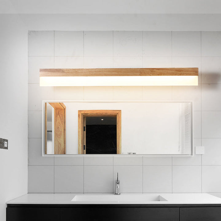 Skanto | Moderne Badkamer Vanity Lys Tre LED Vanity Lys utstyrt med Akril Skjerm