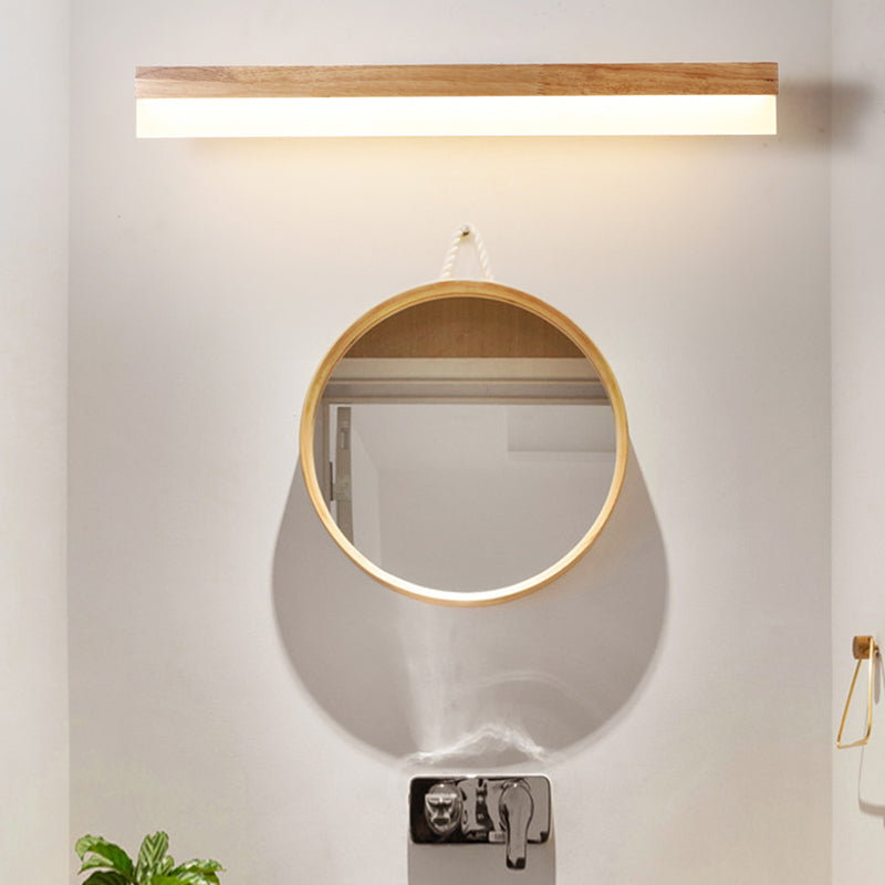 Skanto | Moderne Badkamer Vanity Lys Tre LED Vanity Lys utstyrt med Akril Skjerm