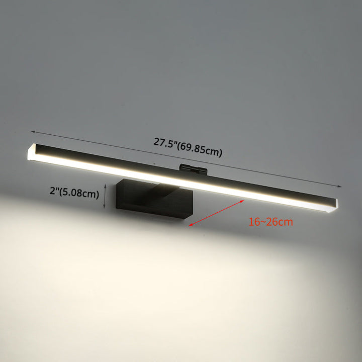 Armed Vanity Vegglamper Moderne Minimalistisk Stil Metall Enkelt Vanity Lys | Skanto