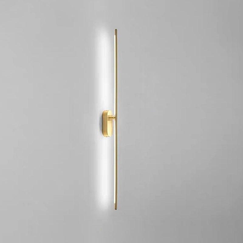 Skanto | Liniære Striper Veggbelysning Moderne Metall Veggmontert Lampe for Soverom Stue