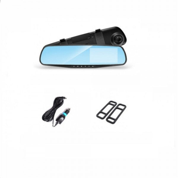 Skanto | SafeMirror HD Bakrute Speil med Dashcam – 1080p, Bevegelsesdeteksjon & Bredvinkel