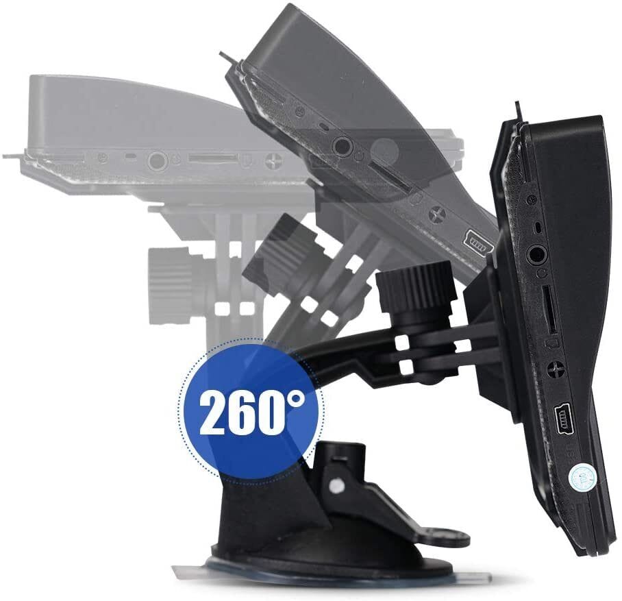 Skanto | 7" GPS Navigasjonssystem – 2025 Oppgradert Sat Nav for Biler & Lastebiler