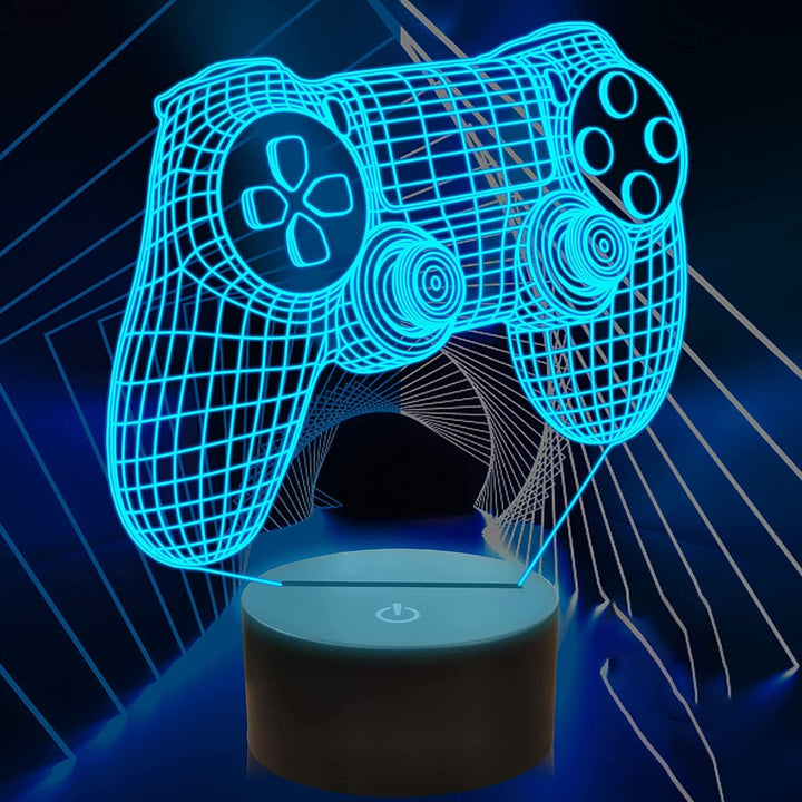 Gamer 3D LED-lamper | Skanto