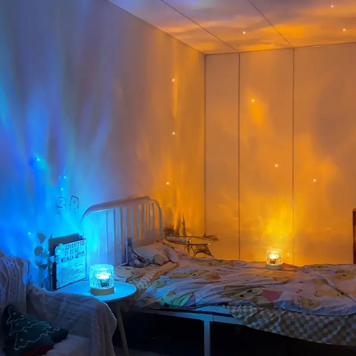Skanto | Fargeforandrende Lampe - Nia - Nordlys - 16 Farger
