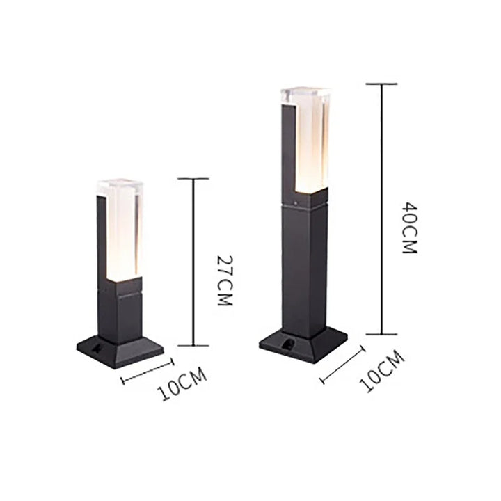 Skanto | Elegant Solar Post Lys