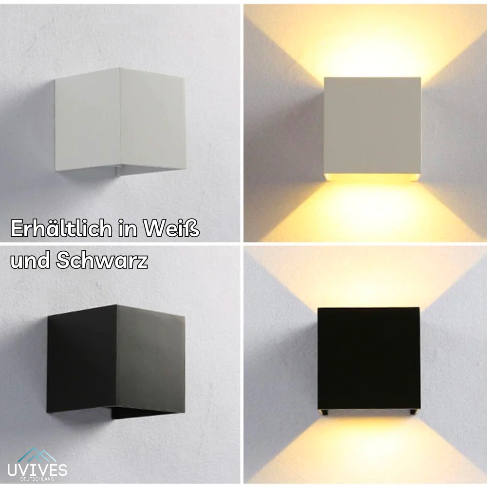 Skanto | LuminaCube Trådløs Luksus Vegglampe