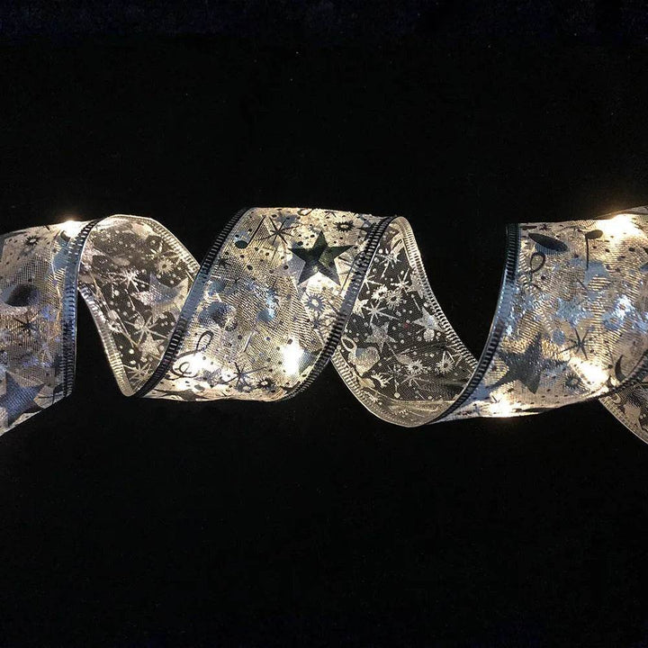 Skanto | LED Lys Hot Stamping Dobbeltlag Bånd Juledekorasjoner